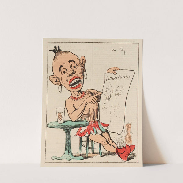 Le mot du canaque by André Gill