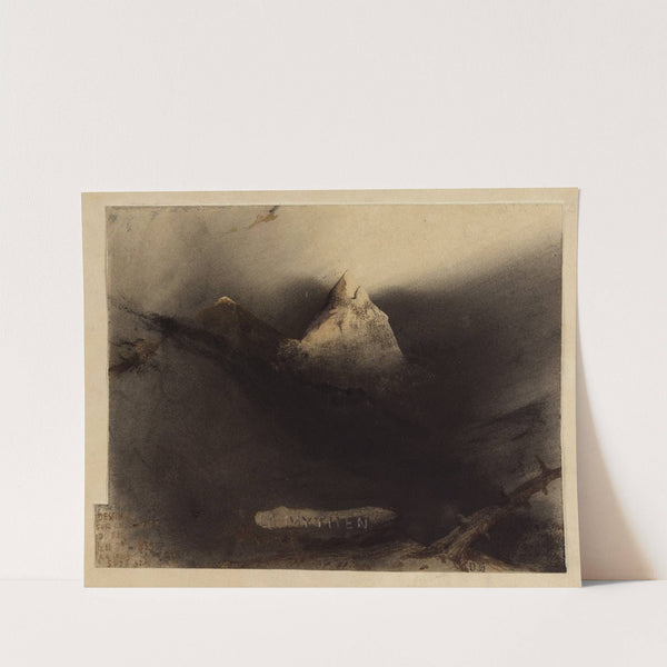 Le Mythen (1855) by Victor Hugo