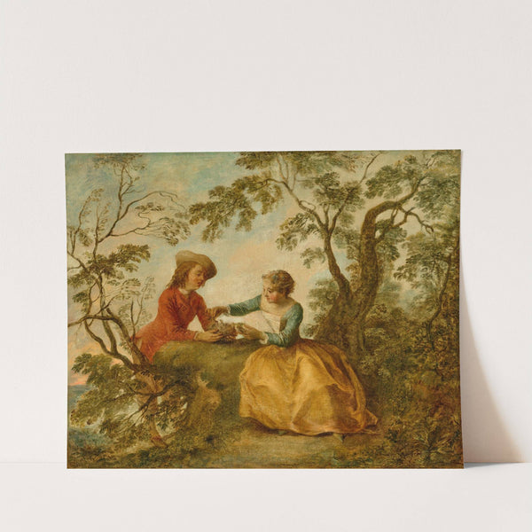 Le Nid d&#039;Oiseaux by Nicolas Lancret