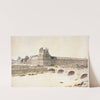 Le Palais des Tuileries en 1690, vue du quai de la Grenouillère (1915-1945) by Fédor Hoffbauer