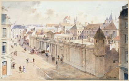 Le palais du Grand Prieur au Temple, en 1770 (1915-1945) — size preview