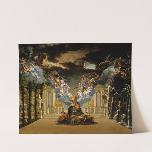 Le Palais du Temps (1708) by Jacques Vigoureux Duplessis