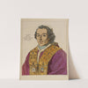 Le Pape Pie VII. 1802-04. D&#039;après un portrait gravé a Rome. by Raphaël Jacquemin