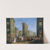 Le Passage des souverains alliés sur le boulevard Saint-Denis, le 10 avril 1814 by Jean Zippel