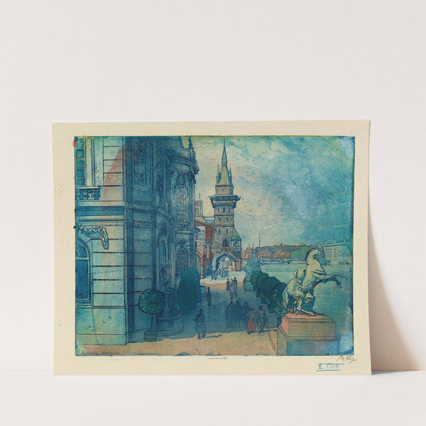 Le pavillon de l&#8217;Autriche-Hongrie by Pierre-Marcel Roy