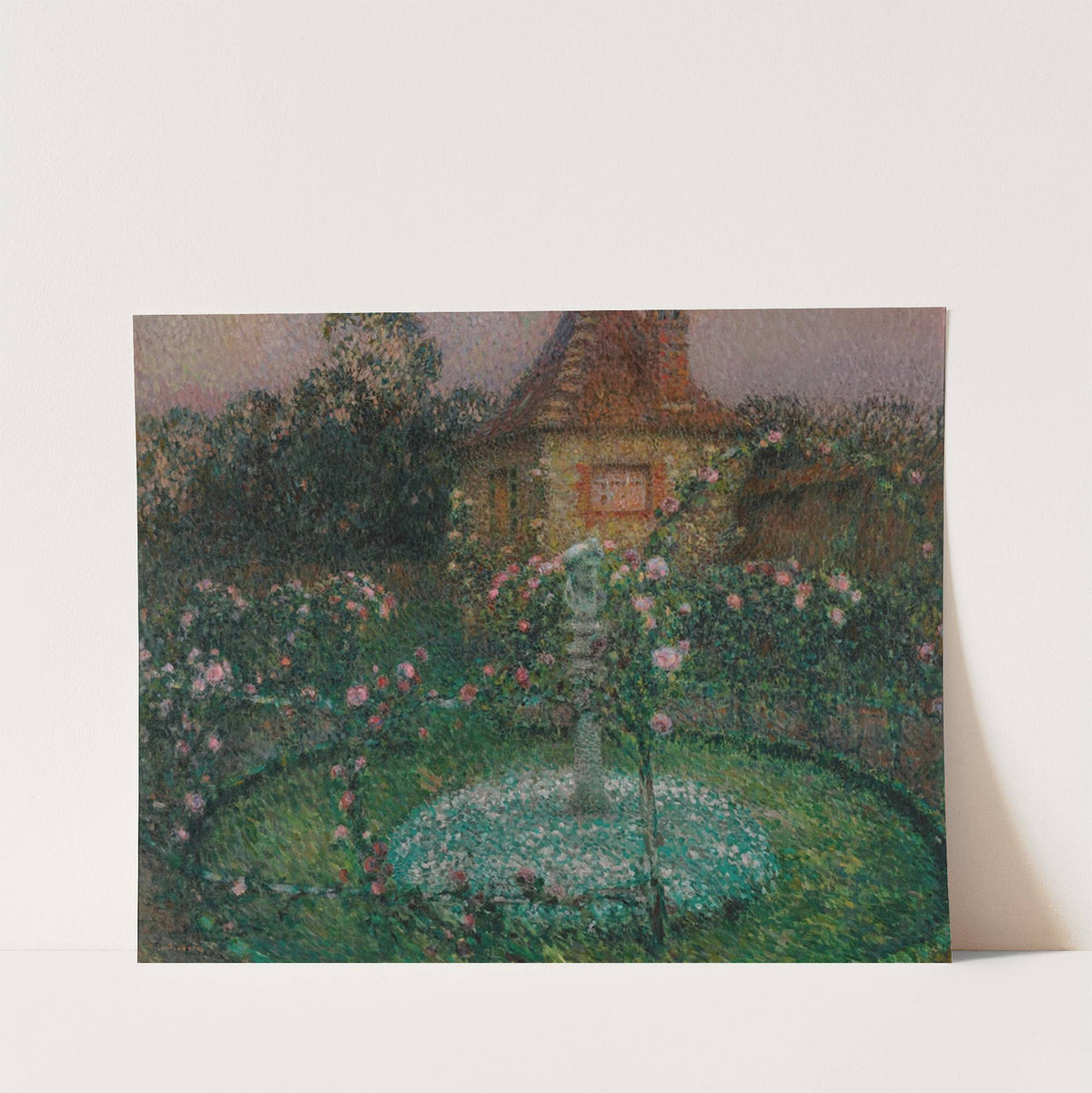 Le Pavillon, Gerberoy by Henri Le Sidaner