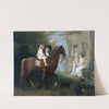 Le Peintre et sa famille, devant une maison de campagne (1797 - 1798) by Jean-Antoine Laurent