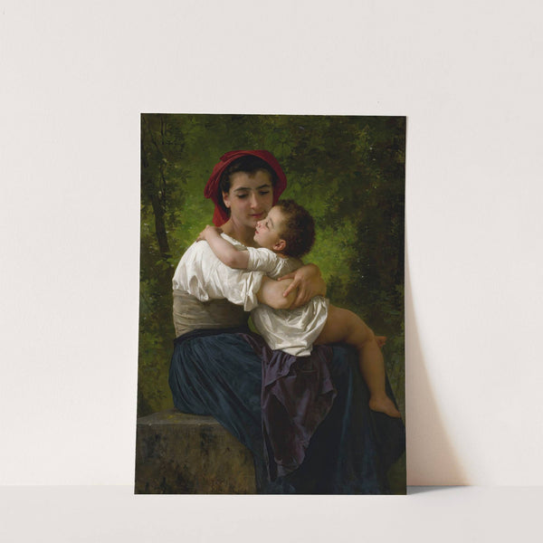 Le Petit Câlin (1878) by William Bouguereau