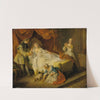 Le petit chien qui secoue de l&#039;argent et des pierreries (The Little Dog shaking Money and Gems) by Nicolas Lancret