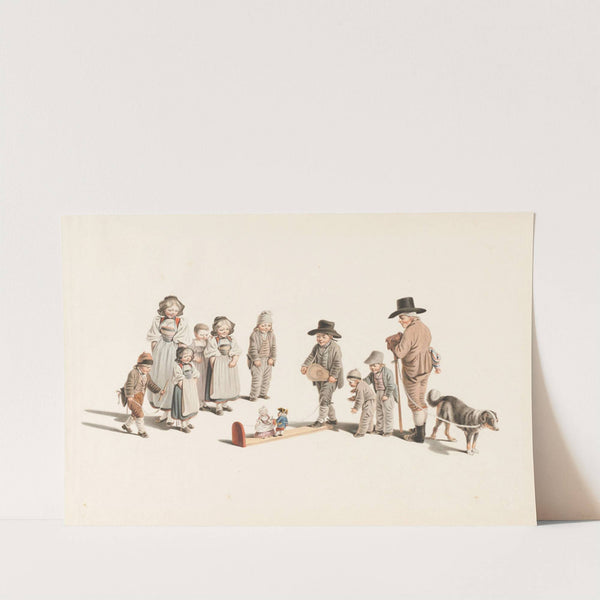 Le petit Savoyard by Gottfried Mind
