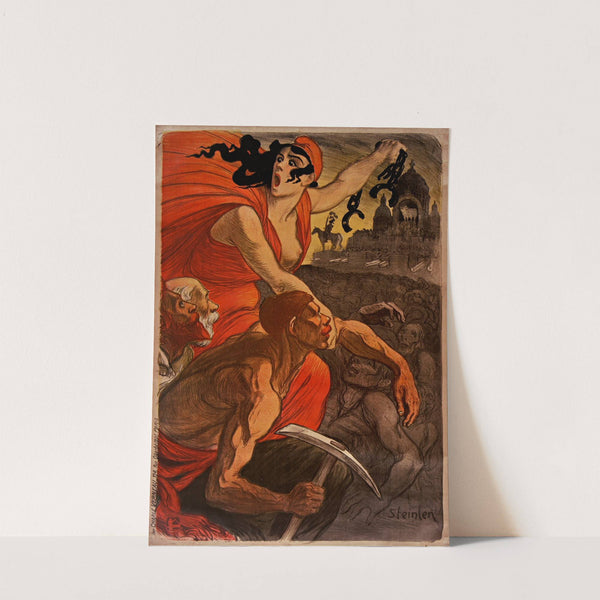 Le Petit Sou, journal de défense sociale by Théophile Alexandre Steinlen