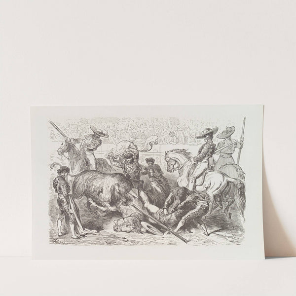 Le picador démonté (1860-1914) by Gustave Doré