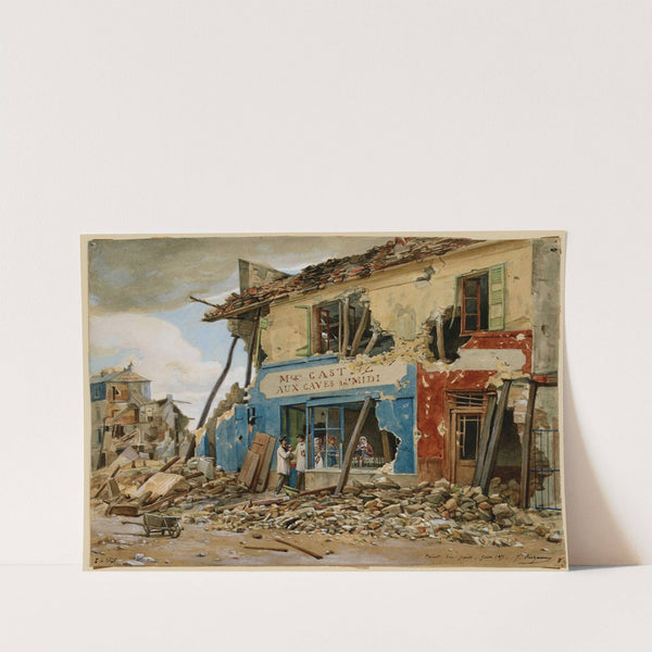 Le Point-du-Jour après de l’armée de Versailles en mai 1871 (1871) by Jules Richomme