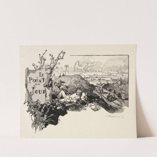 Le Point du Jour (1890) by Auguste Louis Lepère