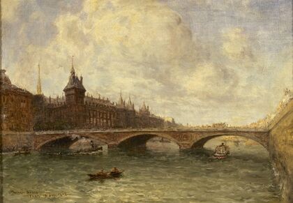Le pont au change et le quai de l’horloge