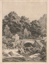 Le pont aux roches a Senlisse (The rock-bridge at Senlisse) (1867)