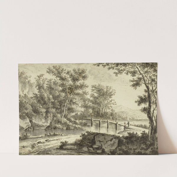 Le Pont de bois by Jan Both