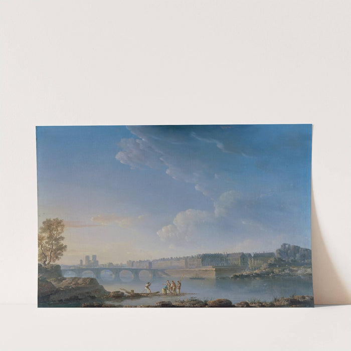 Le Pont de la Tournelle, l'île Saint-Louis, l'île Louviers by Alexandre-Jean Noël