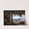 Le Pont des Saints-Pères by Alfred Alexandre Delauney