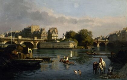 Le Pont-Neuf et la pointe de l’Ã®le de la CitÃ©