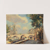 Le pont Saint-Michel et Notre-Dame, vus du quai des Grands-Augustins (1890) by Albert Lebourg