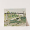 Le pont sur l’Oise (1876) by Berthe Morisot