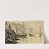 Le port d&#8217;Alger by Arthur-Joseph Gueniot