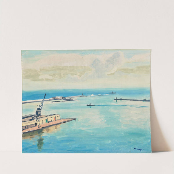 Le Port d’Alger (1942) by Albert Marquet