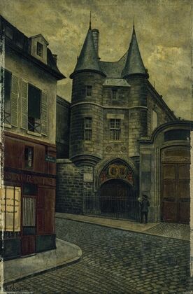 Le Portail de l’hÃ´tel de Clisson, rue des Archives
