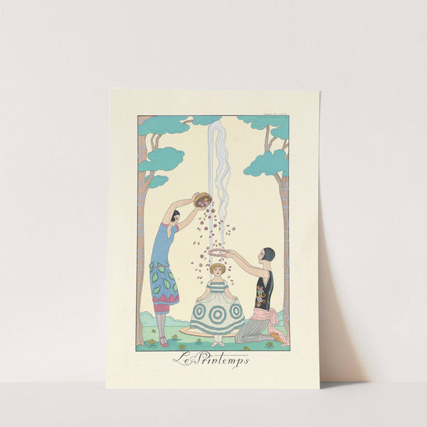Le Printemps (Spring) (1922–1926) by George Barbier