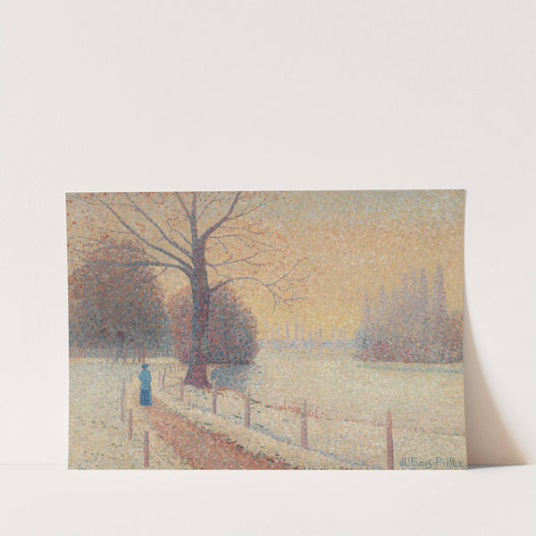 Le Puy En Hiver by Albert Dubois-Pillet