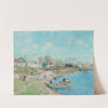 Le quai à sable, environs de Port-Marly (1875) by Alfred Sisley