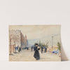 Le Quai aux fleurs. 4ème arrondissement (1890-1900) by Elie Anatole Pavil