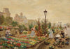 Le quai aux fleurs et l’hÃ´tel de ville