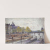 Le quai Conti et le pont des Arts by Frédéric Houbron