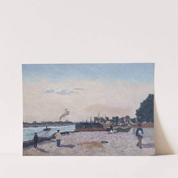 Le quai de Bercy (1874) by Armand Guillaumin
