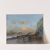 Le Quai De Bercy by Emile Cagniart
