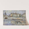 Le quai de l&#039;Hôtel-de-Ville et le pont Louis-Philippe by Frédéric Houbron