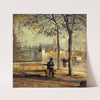 Le Quai De L’hÃ´tel-De-Ville Vu De L’ile De La CitÃ© by Paul Schaan