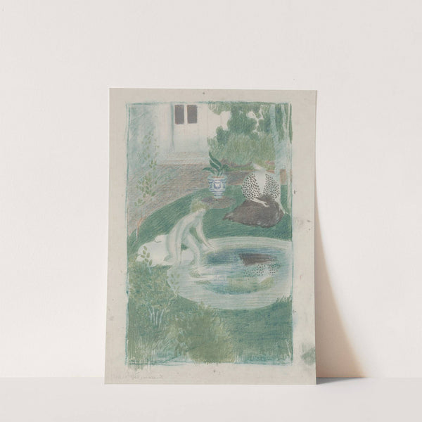 Le reflet dans la fontaine (1897) by Maurice Denis