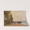 Le remorqueur, le Loing à Saint-Mammès (1883) by Alfred Sisley
