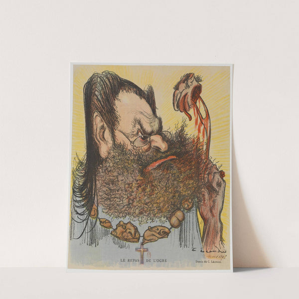 Le repas de l&#039;ogre by Charles-Lucien Léandre