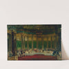 Le repas de mariage de Napoléon Ier aux Tuileries, le 2 avril 1810 by Alexandre Benoit Jean Dufay