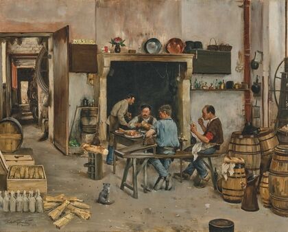 Le repas des ouvriers