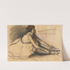 Le Repos De La Danseuse (circa 1879) by Edgar Degas