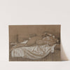 Le repos du modèle by Théophile Alexandre Steinlen