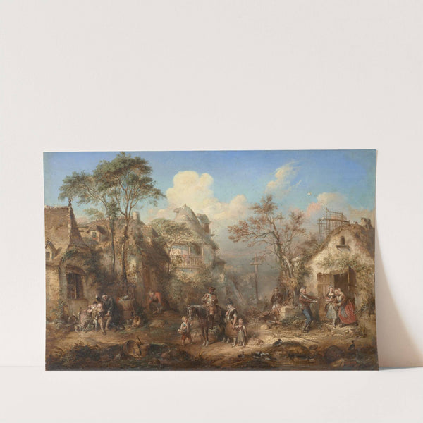 Le retour des conscrits by François-Louis Lanfant De Metz
