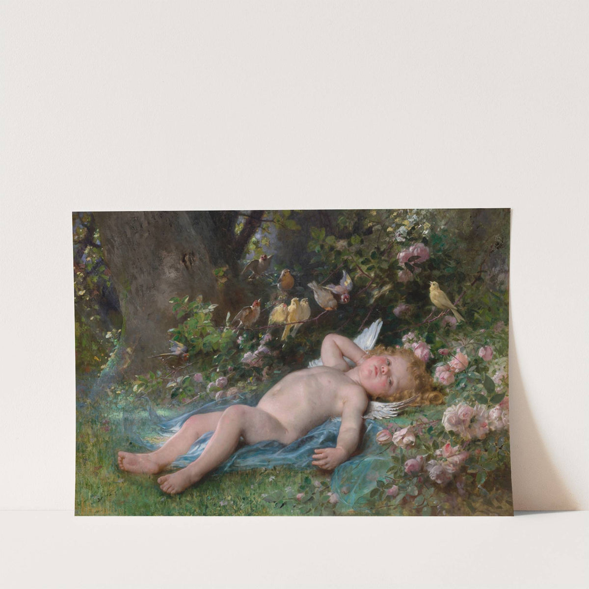 Le réveil de l’amour (1891) by Léon-Jean-Basile Perrault