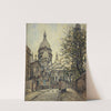 Le Sacré-Coeur à Montmartre. by Germain David-Nillet