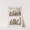 Le saint viatique porté chez un malade; Transport d&#8217;un enfant blanc, pour être baptisé à l&#8217;église (1834 - 1839) by Jean Baptiste Debret